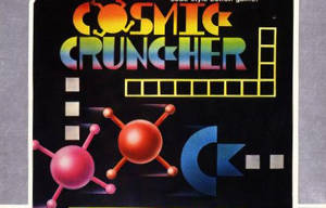 Cosmic Crunch handlar om en Commodore-logga som käkar satelliter...