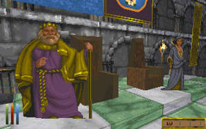 Kung Eadwyre och drottning Barenziah av Wayrest.