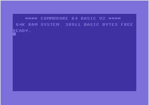 Commodore 64, när det begav sig.
