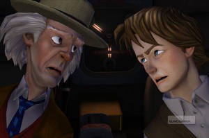 Back to the Future från Telltale Games är ett exempel på äventyrsgenrens högst överdrivna död.