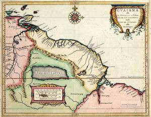 Parimesjön fanns länge med på brittiska kartor över Guyana långt in på 1800-talet, då man äntligen kunde bekräfta att den var påhittad.