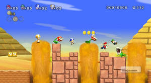 Fyra spelare blir faktiskt lätt rörigt - men för två spelare är New Super Mario Bros. Wii helt outstanding.