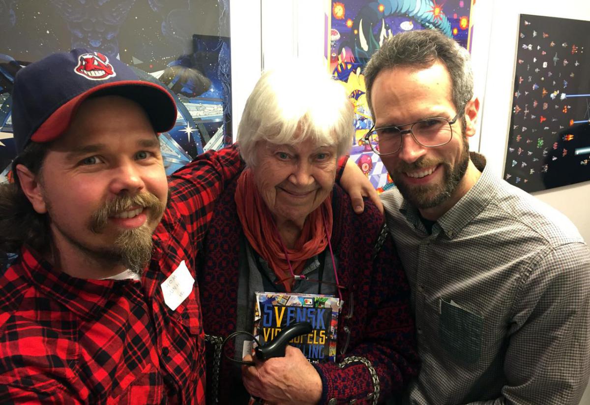 Thomas “Sol” Sunhede, Elsa Karin Boestad-Nilsson och Martin Lindell.